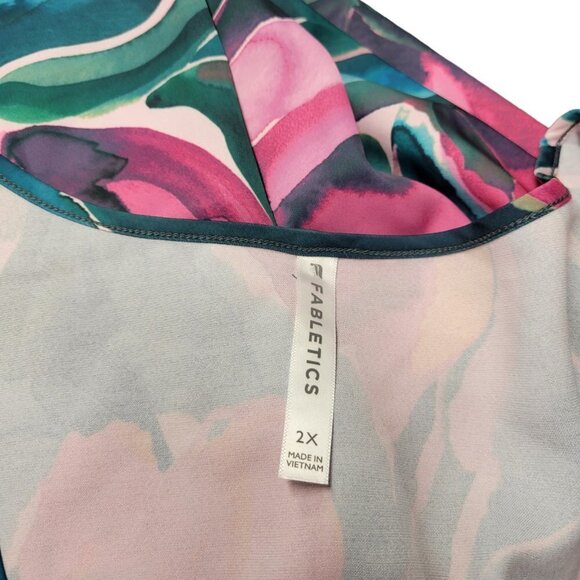 Fabletics Floral  Sleep Tank Size 2X - Picture 4 of 7